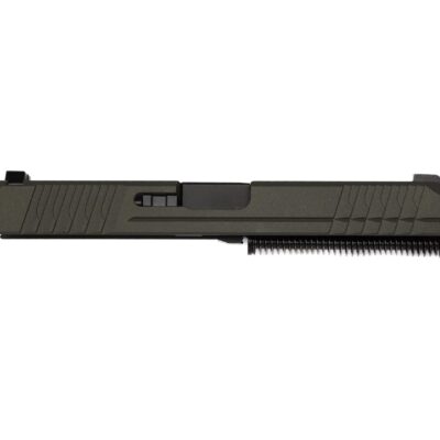 P80 Full Size Slide Assembly -PF940v2/PFS9 – OD Green – 9mm