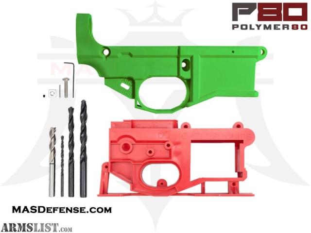 P80 G150 AR-15 80% Receiver Kit – OD Green