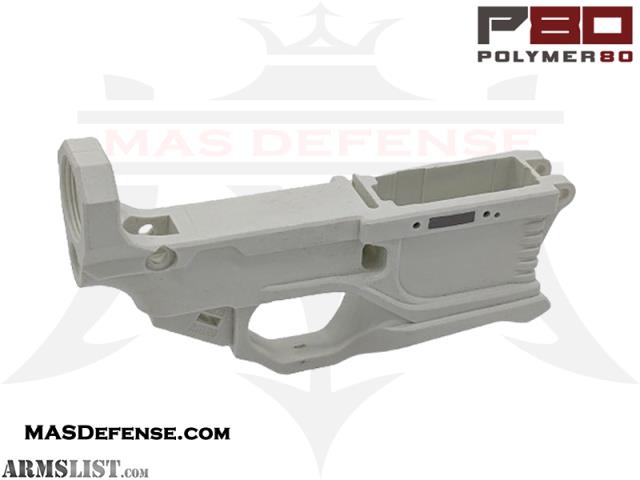 RL556v3 80% AR15 Lower – White