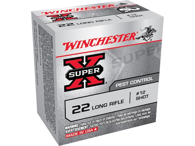 Winchester Super X 22LR Ammo 25 Grain Lead Shot – 22lr