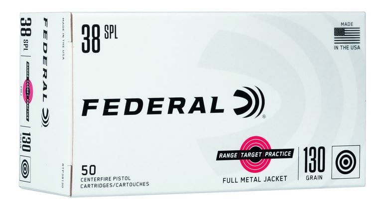 Federal Premium Range and Target .38 Special