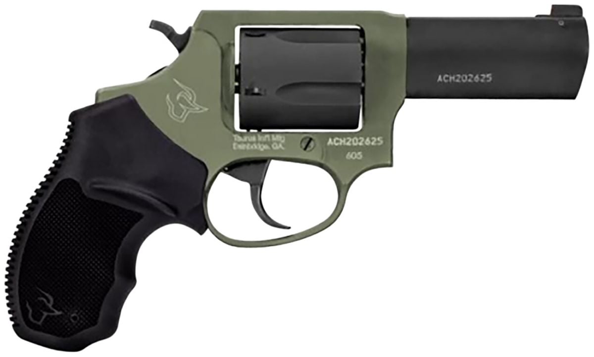 Taurus 605 Defender .357 Mag/.38 Special Sniper Green Cerakote Revolver