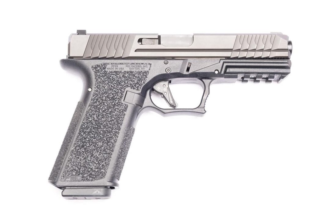 Polymer80 PFS9 Complete Pistol 9mm, Optic-Cut Slide, Gray