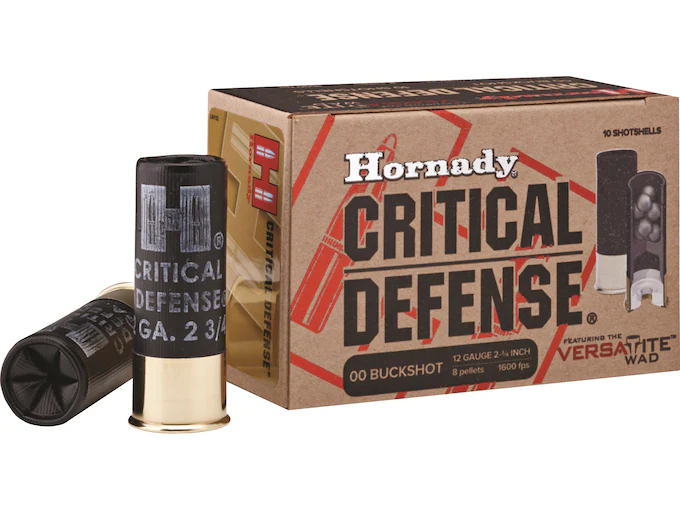 Hornady Critical Defense 12 Gauge Buckshot Ammo 2-3/4″ - ...