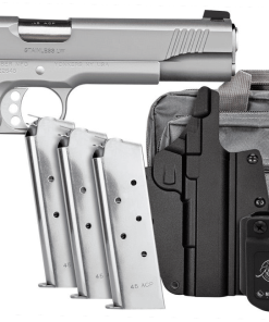 Kimber Stainless LW Silver .45 ACP 5" Barrel 7-Rounds Clu...