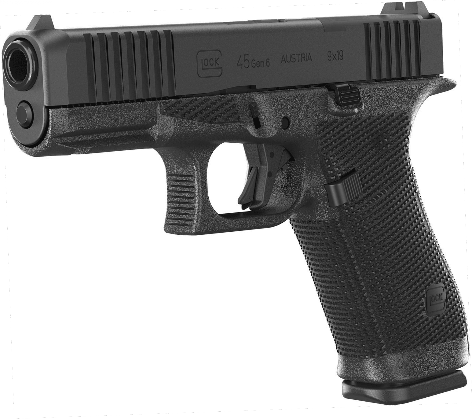 Glock 45 Gen 6 MOS 9mm 4.02" Barrel 10-Rounds - 9mm