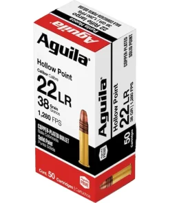 Aguila Super Extra High Velocity 22LR Ammo 38 Grain Plate...