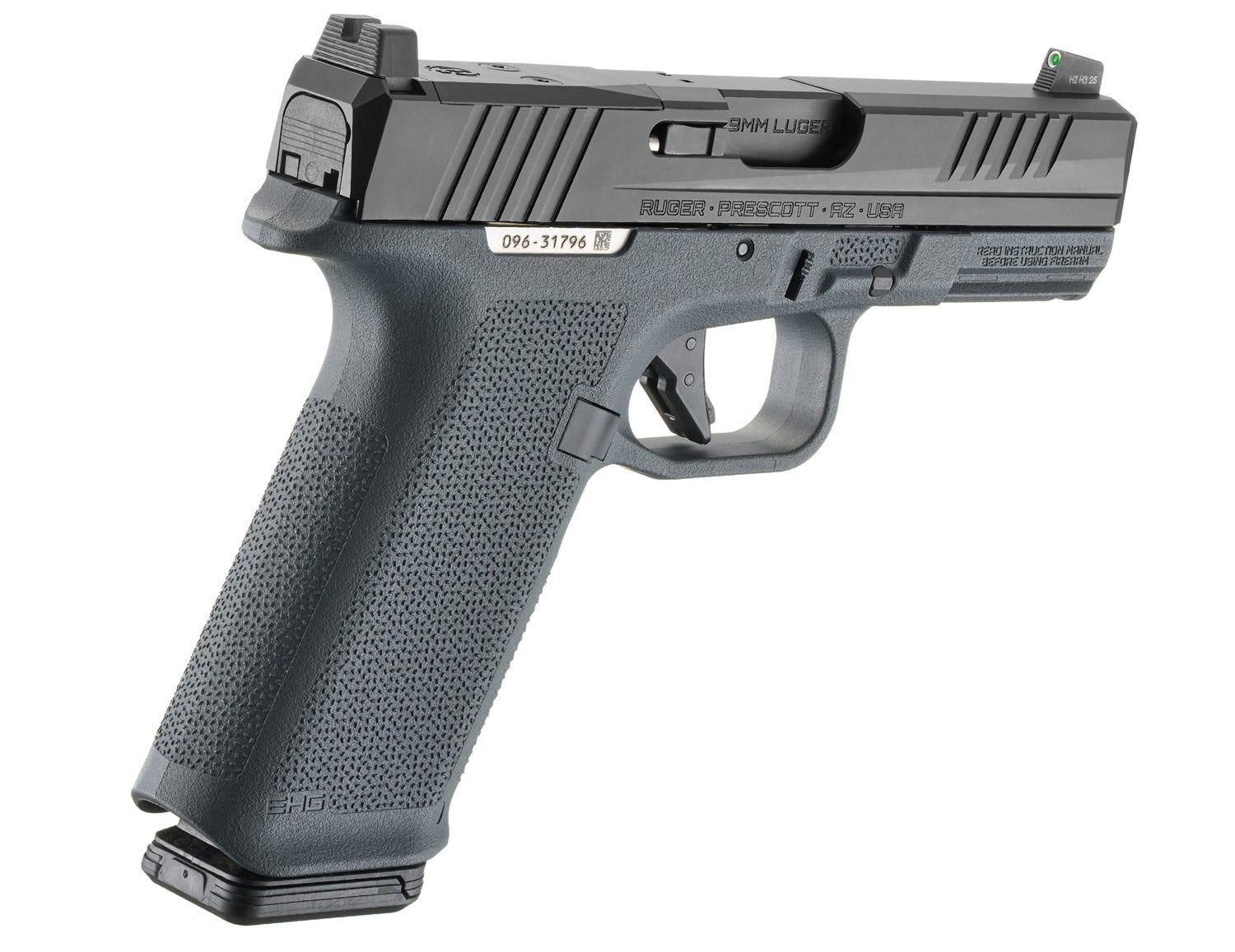 Ruger RXM Black / Stealth Gray 9mm 4" Barrel 17-Rounds Op...