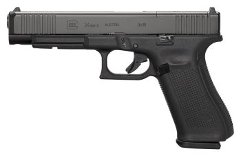 Glock 34 MOS Gen5 9mm 17rd 5.31″ Pistol PA343S103MOS - 9mm