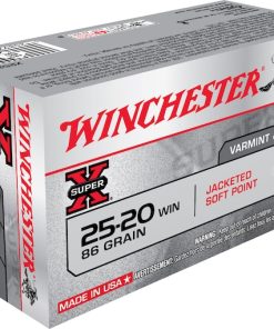 Winchester Super X 25-20 WCF Ammo 86 Grain Jacketed Soft ...