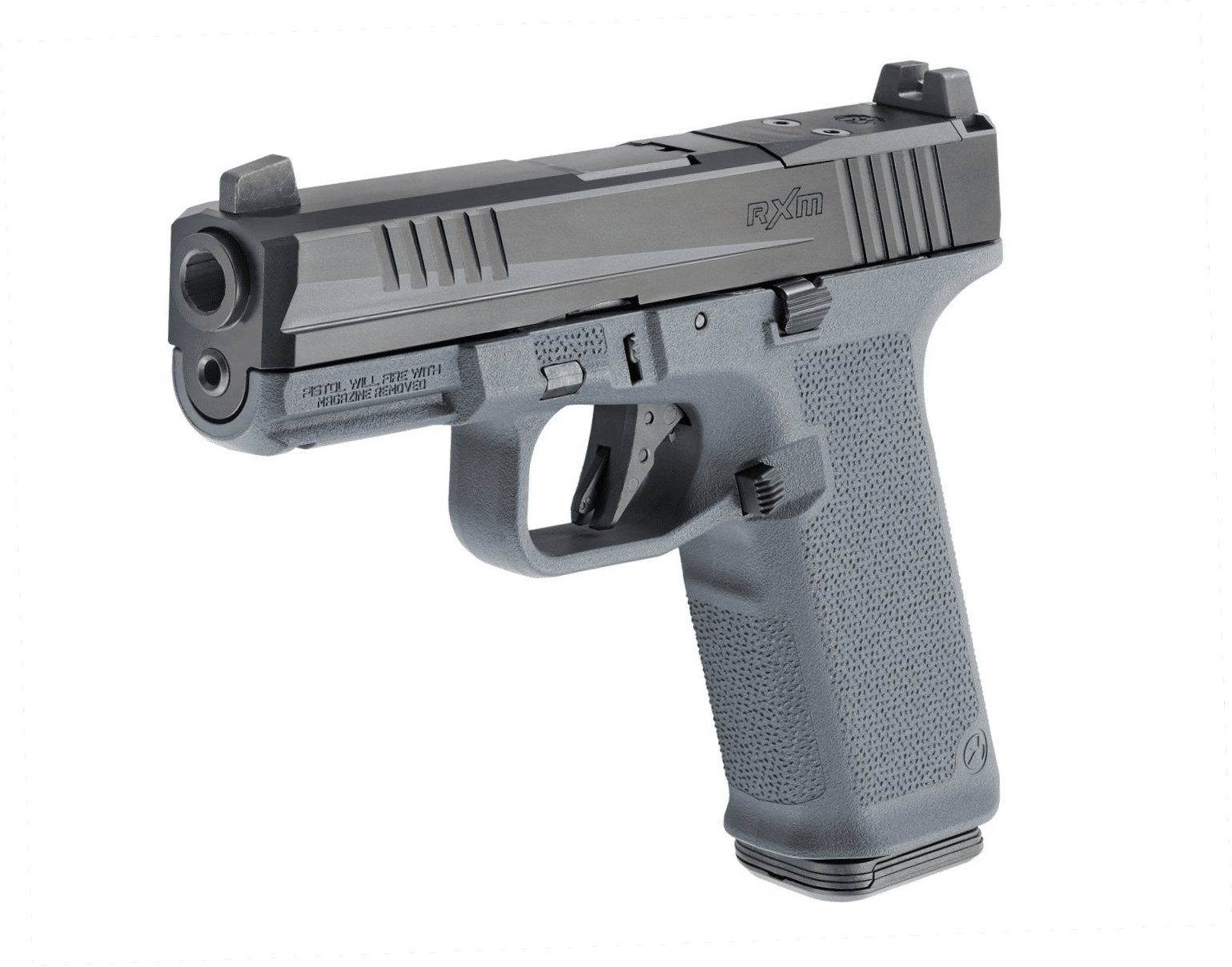 Ruger RXM Black / Stealth Gray 9mm 4" Barrel 17-Rounds Op...