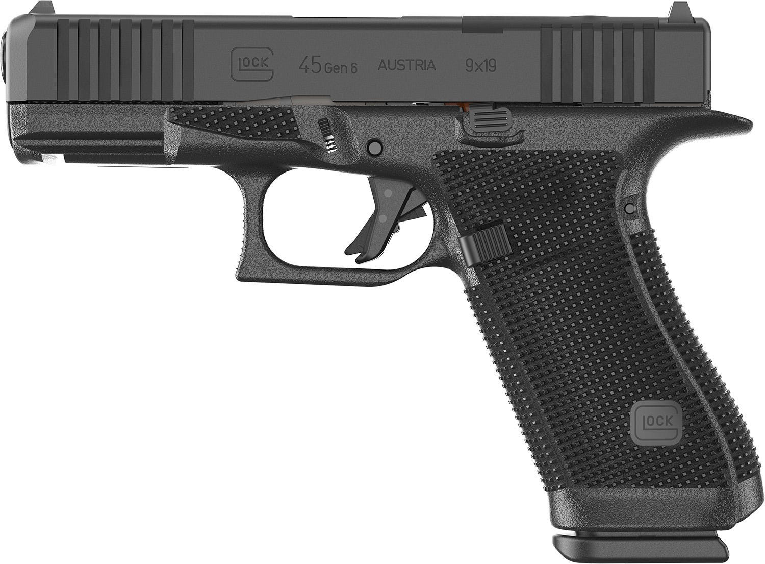 Glock 45 Gen 6 MOS 9mm 4.02" Barrel 10-Rounds - 9mm