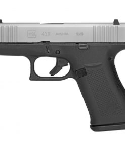 Glock 48 9mm 10rd 4.17″ Pistol Black/Silver PVD PA485SL20...