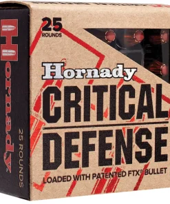 Hornady Critical Defense 9mm Luger Ammo 115 Grain Hornady...