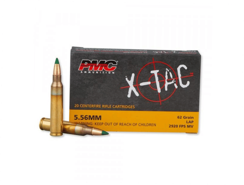 PMC Ammunition X-Tac Brass 556 Ammo 62-Grain 20-Rounds Li...