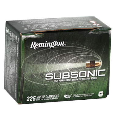 Remington Subsonic Rifle Loads 2026 New - Ammunition - Blythes Sport Shop