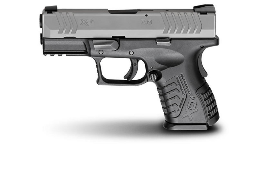 Springfield XDM 40 S&W 3.8 Compact Bi-Tone Compliant Essentials Package Springfield XDM 40 S&W 3.8 Compact Bi-Tone Compliant Essentials Package - Firearms - Blythes Sport Shop