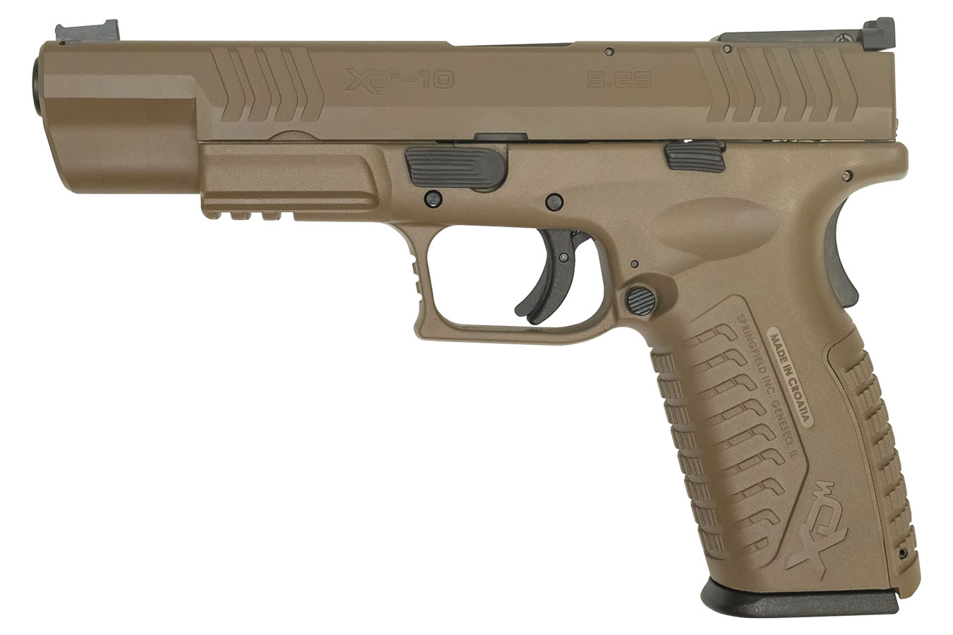 Springfield XDM 10mm 5.25 Full-Size Flat Dark Earth Pistol Springfield XDM 10mm 5.25 Full-Size Flat Dark Earth Pistol - Pistols - Blythes Sport Shop