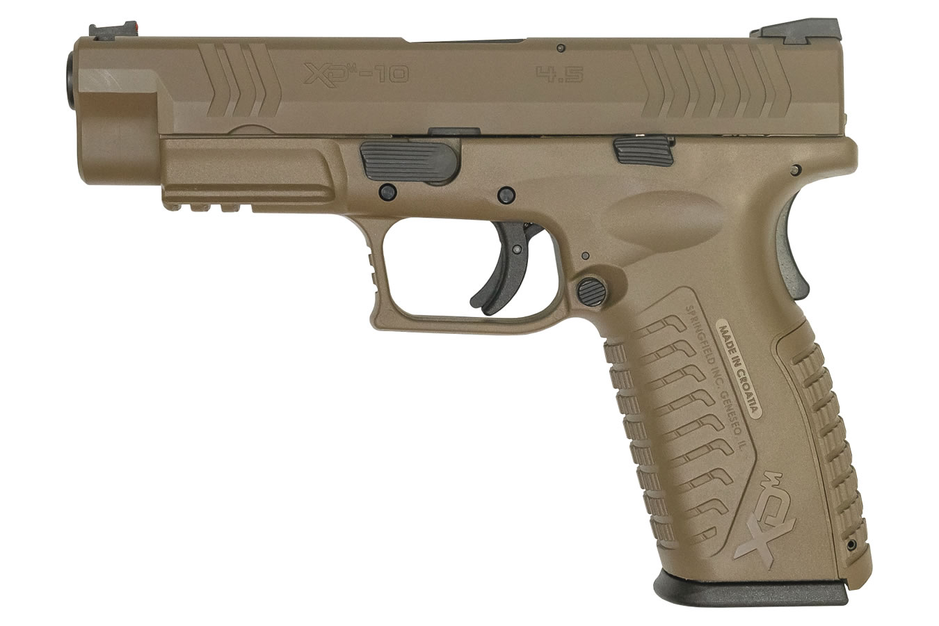 Springfield XDM 10mm 4.5 Full-Size Flat Dark Earth Pistol Springfield XDM 10mm 4.5 Full-Size Flat Dark Earth Pistol - Pistols - Blythes Sport Shop