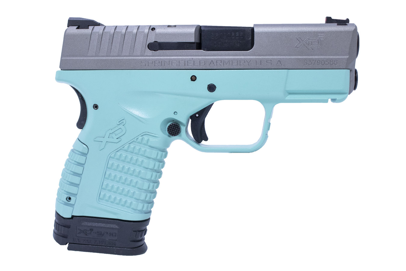 Springfield XDS 3.3 Single Stack 9mm Blue Essentials Package (Manufacturer Sample) Springfield XDS 3.3 Single Stack 9mm Blue Essentials Package (Manufacturer Sample) - Firearms - Blythes Sport Shop